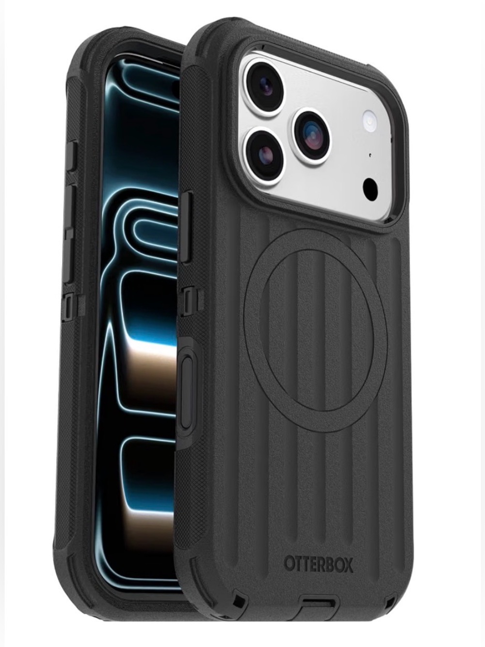 OtterBox iPhone 18/17 Pro Defender Series Pro Case Black MagSafe Rugged